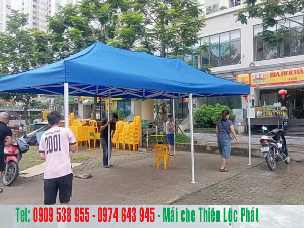 nhà bạt di động 3x3m